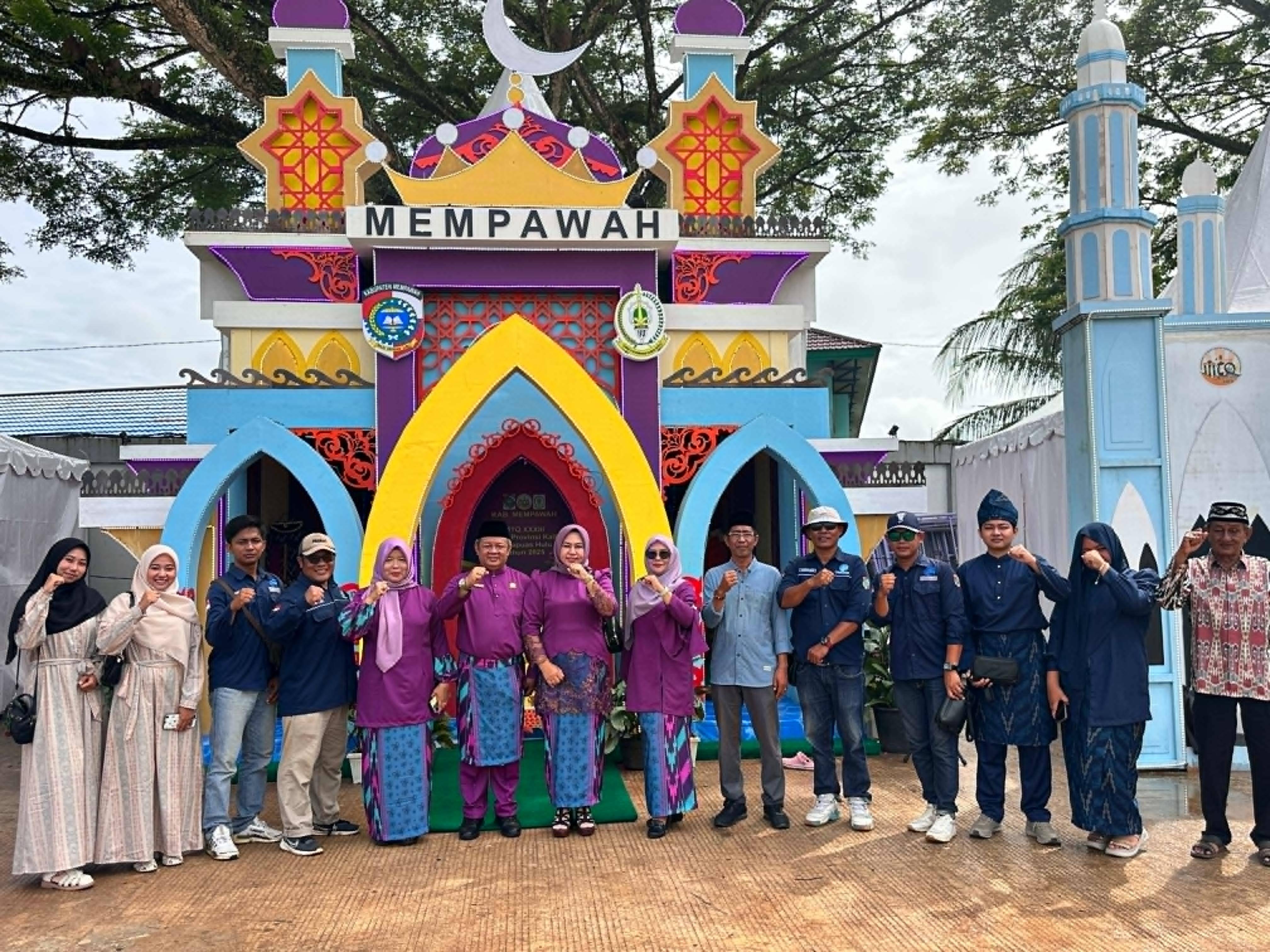 Diskominfo goes to MTQ XXXIII di Kabupaten Kapuas Hulu